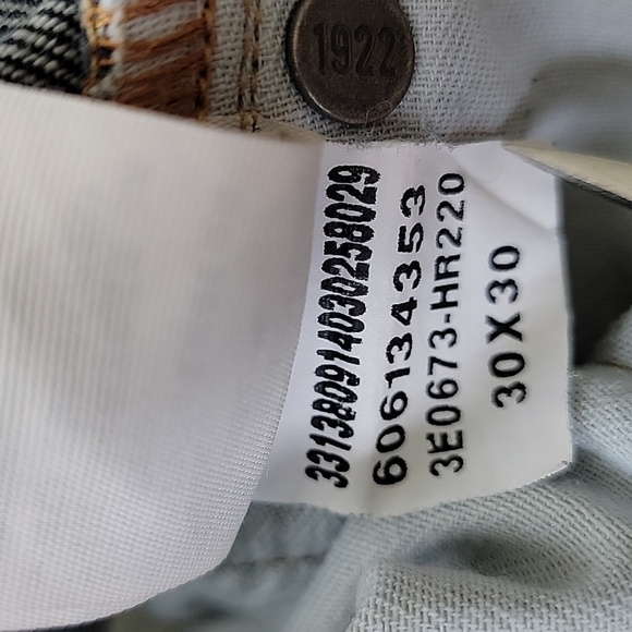 Hollister Slim Straight Blue Jeans Denim Pants Medium Wash Button Fly Pockets 30 - Picture 7 of 12